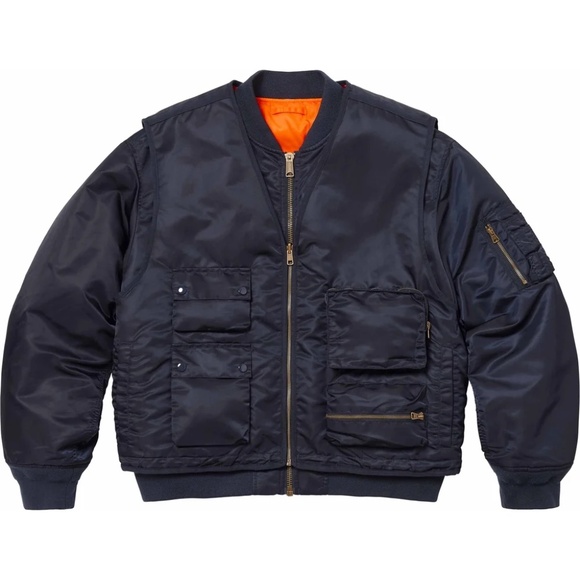 Supreme 2-in-1 MA-1 + Vest "Navy"